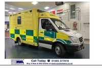 2012 - 12 - MERCEDES SPRINTER 519 3.0CDI 190PS AUTO WILKER AMBULANCE / CAMPER
