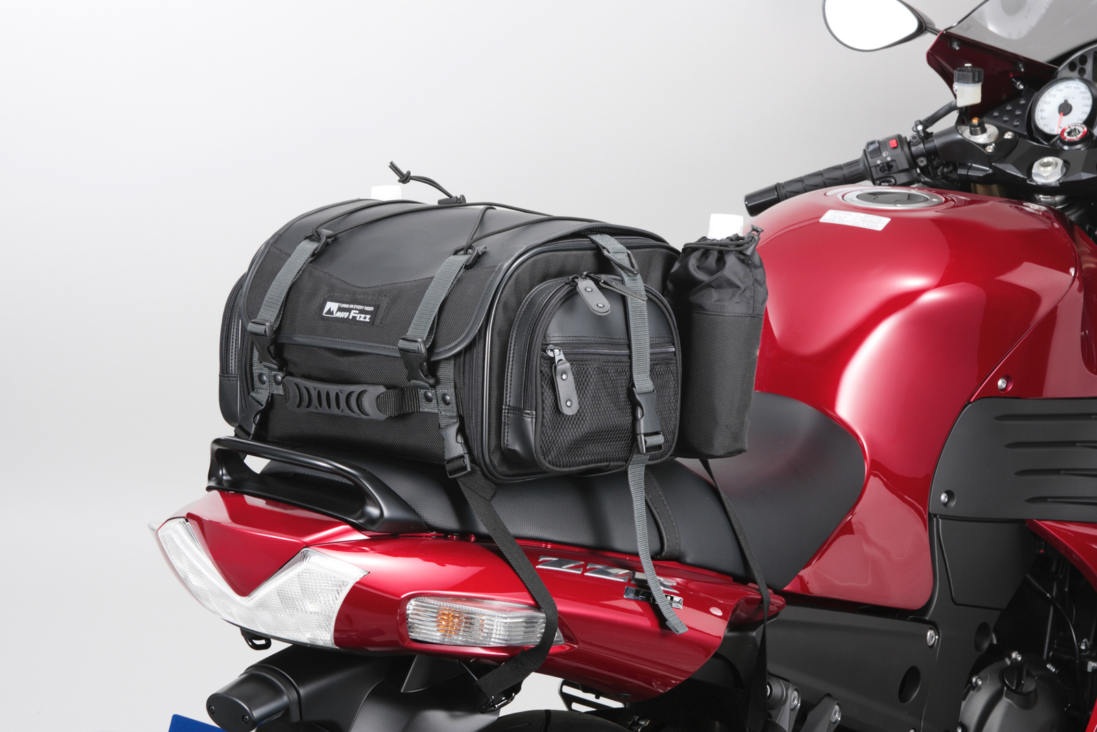 TANAX MOTO FIZZ Mini Field Seat Bag for MotorCylce MFK-100 Black