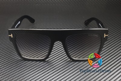TOM FORD TOM FORD RENEE FT0847 01B SHINY BLACK GRAD SMOKE PLASTIC 52 M WOMEN'S SUNGLASSES