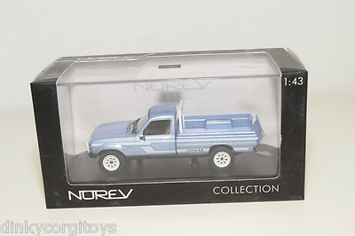 . NOREV 475451 PEUGEOT 504 PICK-UP 4X4 DANGEL CALIFORNIA MET. BLUE MINT BOXED