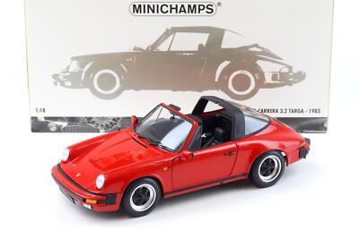1:18 Minichamps Porsche 911 Carrera 3.2 Targa 1983 red | eBay