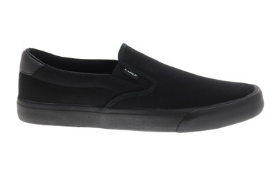 

Lugz Clipper MCLIPRC-001 Мужские черные парусиновые кроссовки Slip On Lifestyle Sneakers Shoes, Черный, Lugz Clipper