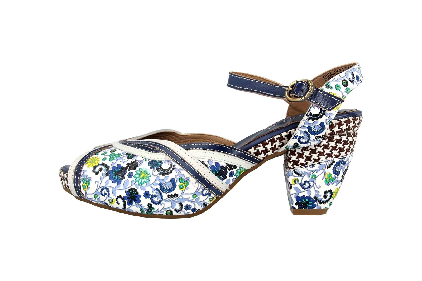 SPRING FOOTWEAR SPRING FOOTWEAR SANDALETTEN DOLLFACE-BLUM DAMENSCHUHE ÜBERGRÖSSEN MEHRFARBIG