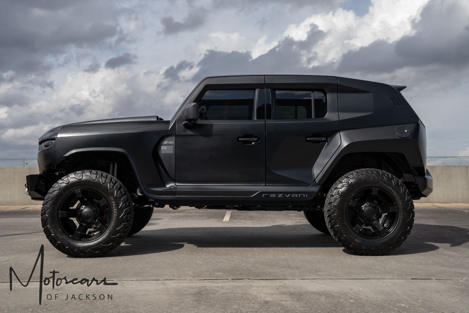 2021 rezvani tank 1k miles black metallic satin suv 3 0l v6 turbo