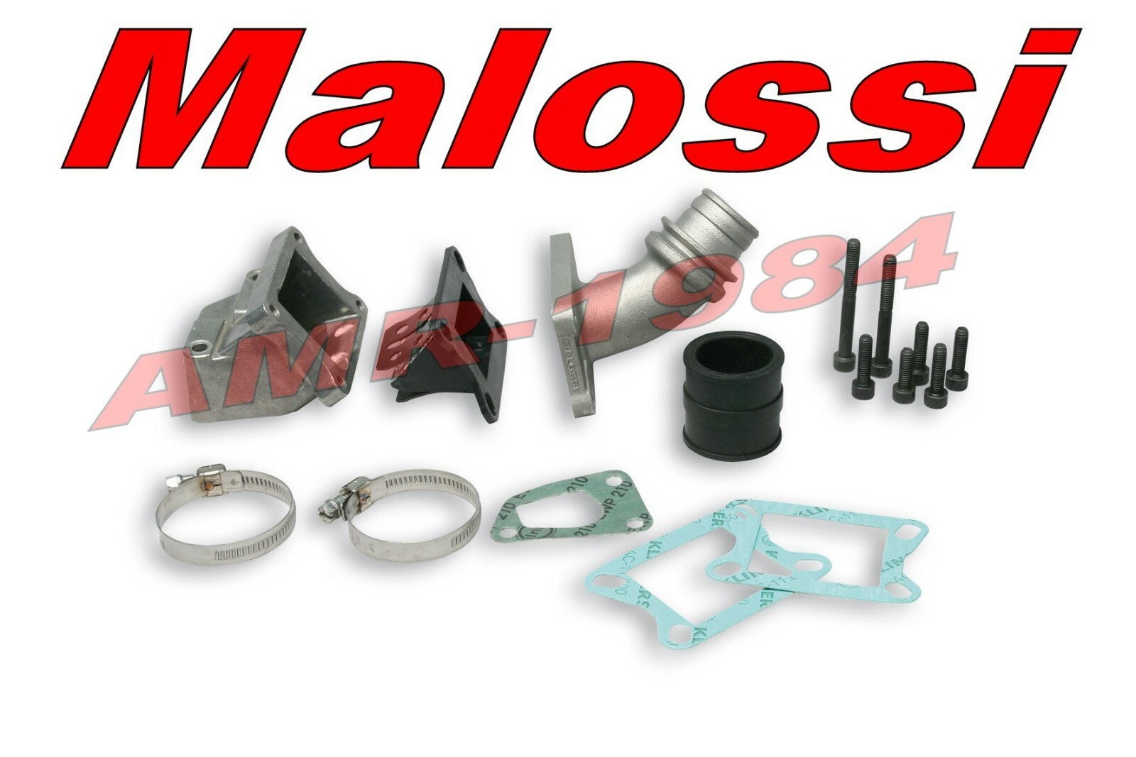 COLLETTORE LAMELLARE AL CARTER MALOSSI per VESPA PK XL  50 -125  205461