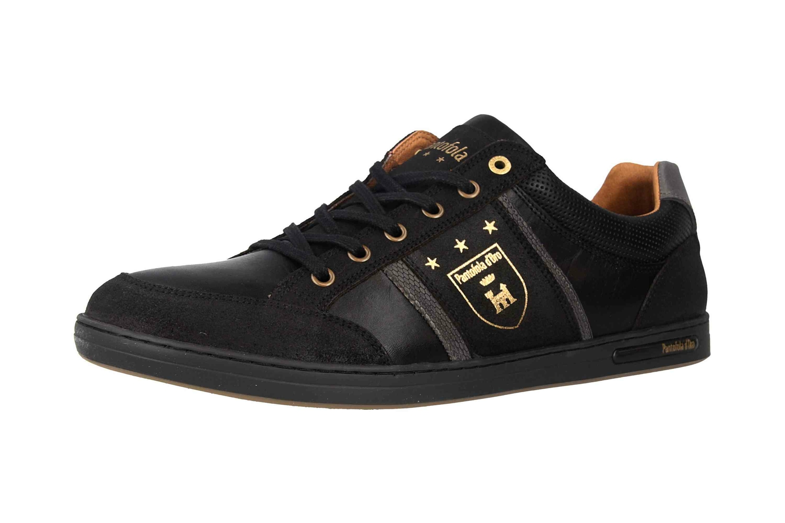 PANTOFOLA D'ORO PANTOFOLA D'ORO SNEAKER 10191017.25Y/10191066.25Y HERREN ÜBERGRÖSSEN SCHWARZ