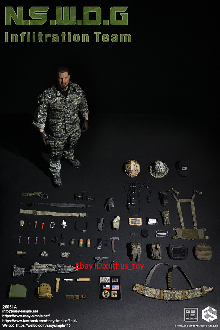 1/6フィギュアSpecialMissionUnit Easysimple Easy&Simple 1/6 26044A Special Mission Unit Tier1 Operator