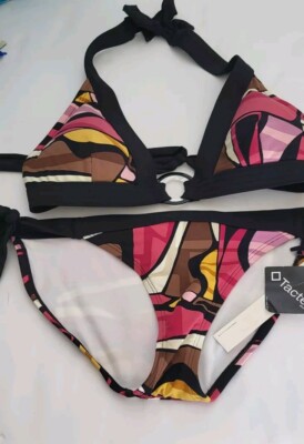 Perry Ellis Size Medium Bikini Bathing Suit Top and Bottom