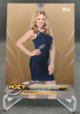 2018 Topps WWE Bronze #25 Christy St Cloud wrestling card