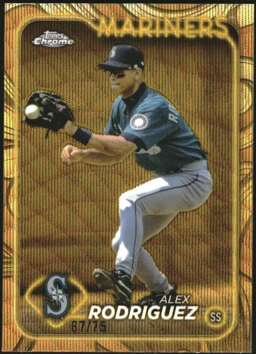 2024 Topps Gilded Collection - Alex Rodriguez #83