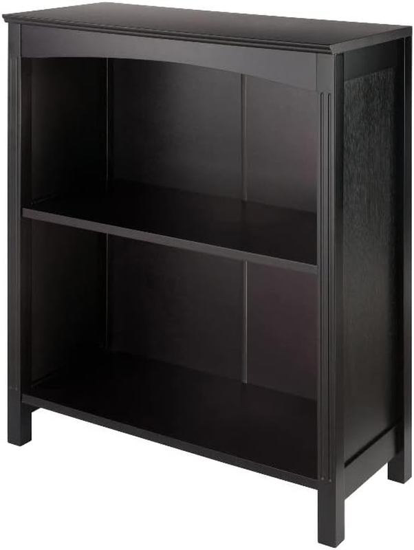 Winsome Terrace Storage Shelf 3-Tier Wide in Espresso, 26-In