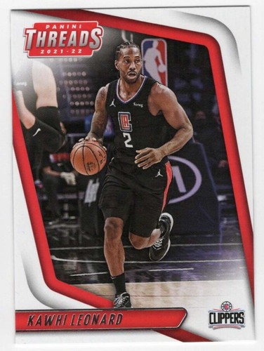 KAWHI LEONARD 2021-22 Panini Chronicles Threads #80 NBA KAWHI LEONARD 2021-22 Panini Chronicles Threads #80 NBA