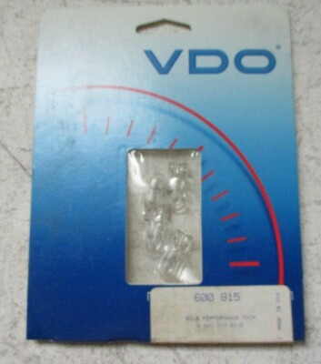 NOS 4 PACK VDO Type E Wedge Based Bulb - 12V  Boat Marine Lighting Electronics