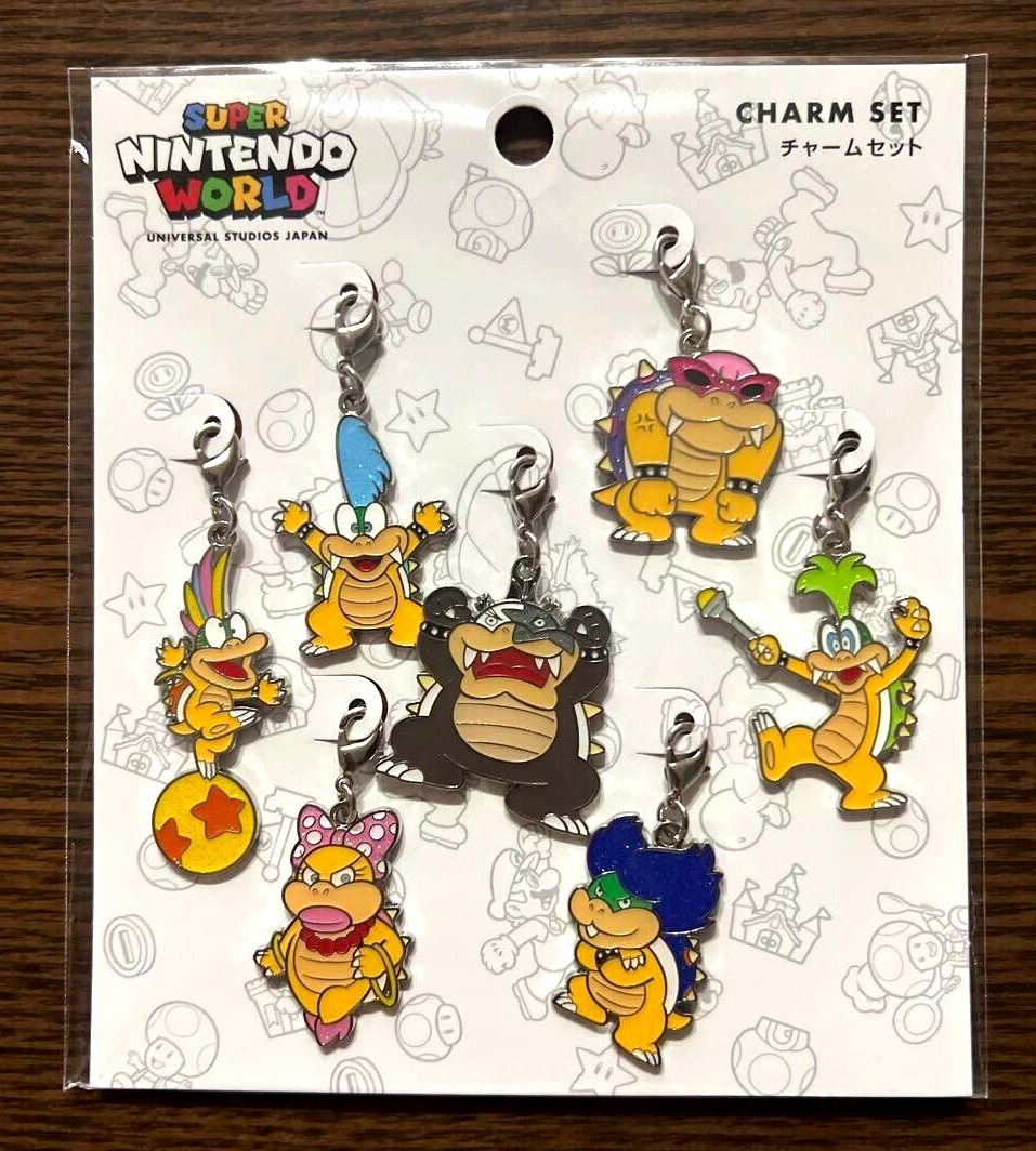SUPER NINTENDO WORLD チャームセット 4個 SUPER NINTENDO WORLD チャームセット 4個 - メルカリ