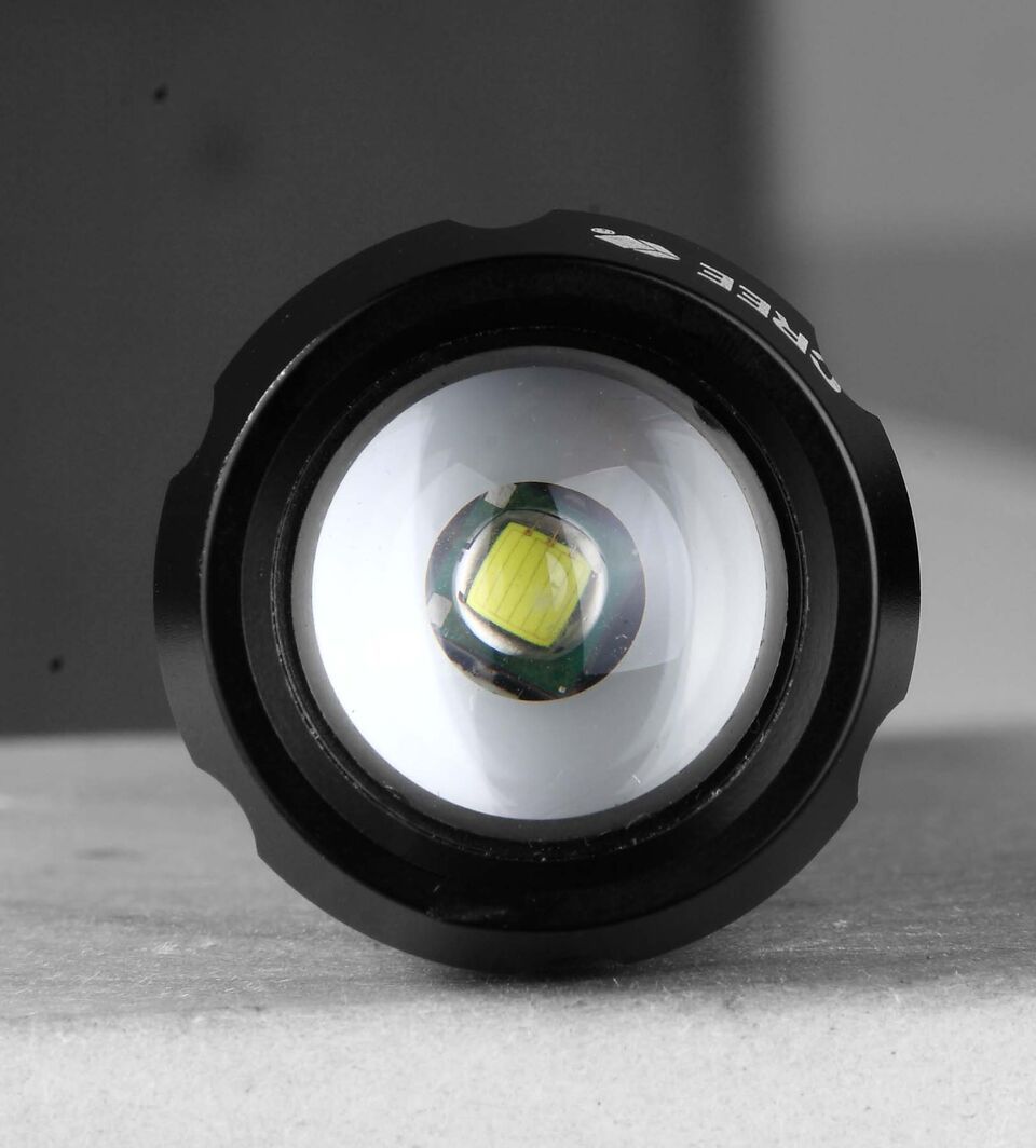 Portwest High Power Enforcer Military LED Flashlight Security Flashlight, PA61