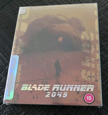 BLADE RUNNER 2049 4K UHD + Blu-Ray + Bonus STEELBOOK Mondo Region-Free Import UK