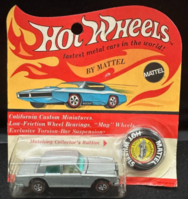 Vintage 1969 Hot Wheels Redlines Rolls Royce Silver Shadow Blister NEW