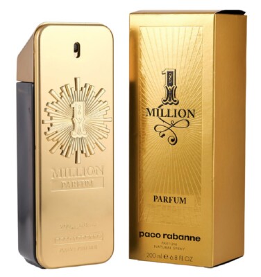 1 MILLION Paco Rabanne 6.8 oz 200 ml Parfum Men Cologne Spray