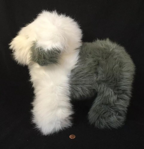 Vintage 1987 Dakin Plush Old English Sheepdog- Stuffed Dog Soft Classics 15