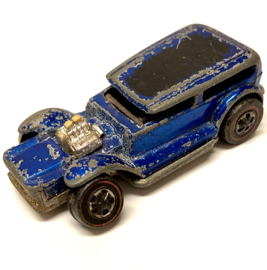 Hot Wheels Redline The Demon Car 1969 Blue Made in Hong Kong Hot Wheels Redline The Demon Car 1969 Blue Made in Hong Kong
