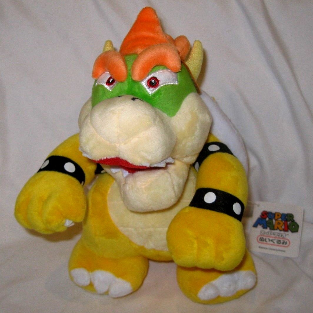 nintendo bowser plush