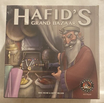 Hafid's Grand Bazaar Board Game - New / Sealed - Rather Dashing Games