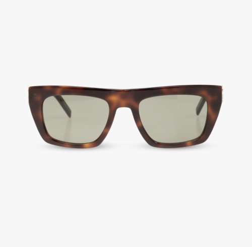 Pre-owned Saint Laurent Yves  Sl-m131-003 Havana Sunglasses