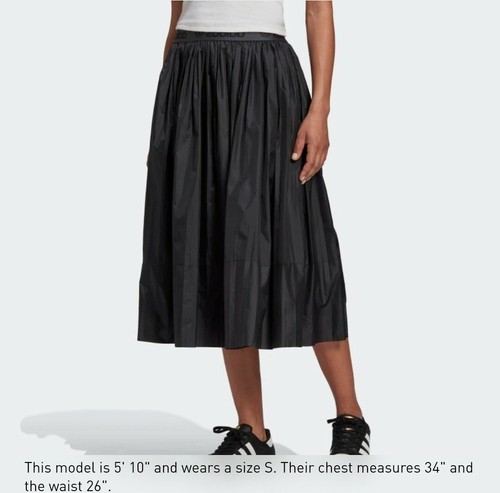 スカート adidas FW25 MIDI SKIRT KNIT (JW2661 BLACK) adidas Adicolor Knit 3-Stripes Skirt - Black | Free Shipping