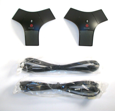 Polycom SoundStation IP 7000 Extended Microphone 2201-40040-001 - Pair of 2