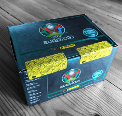 Panini Euro 2020 Panini Pearl Edition Sealed Box - 100 packs / 500 stickers