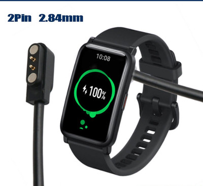 2-Pin USB Data Charging Cable Magnetic Charger For Smart Watch 2.84mm