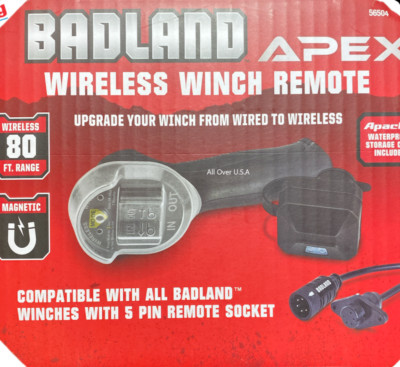 Badland APEX 12,000 LB Wench Wireless Remote Control Remote Only no winch