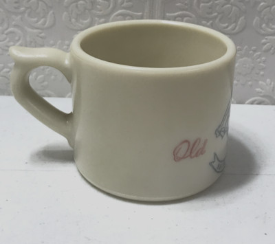 Vintage Old Spice Shaving Mug Early American Shulton Ship Friendship