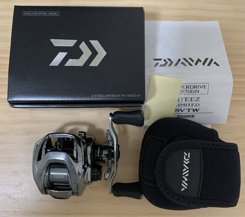 DAIWA STEEZ LIMITED SV TW 1000S-XH L☆SLP Daiwa Steez Limited SV TW 1000S-XH L SLP Black Custom Handle