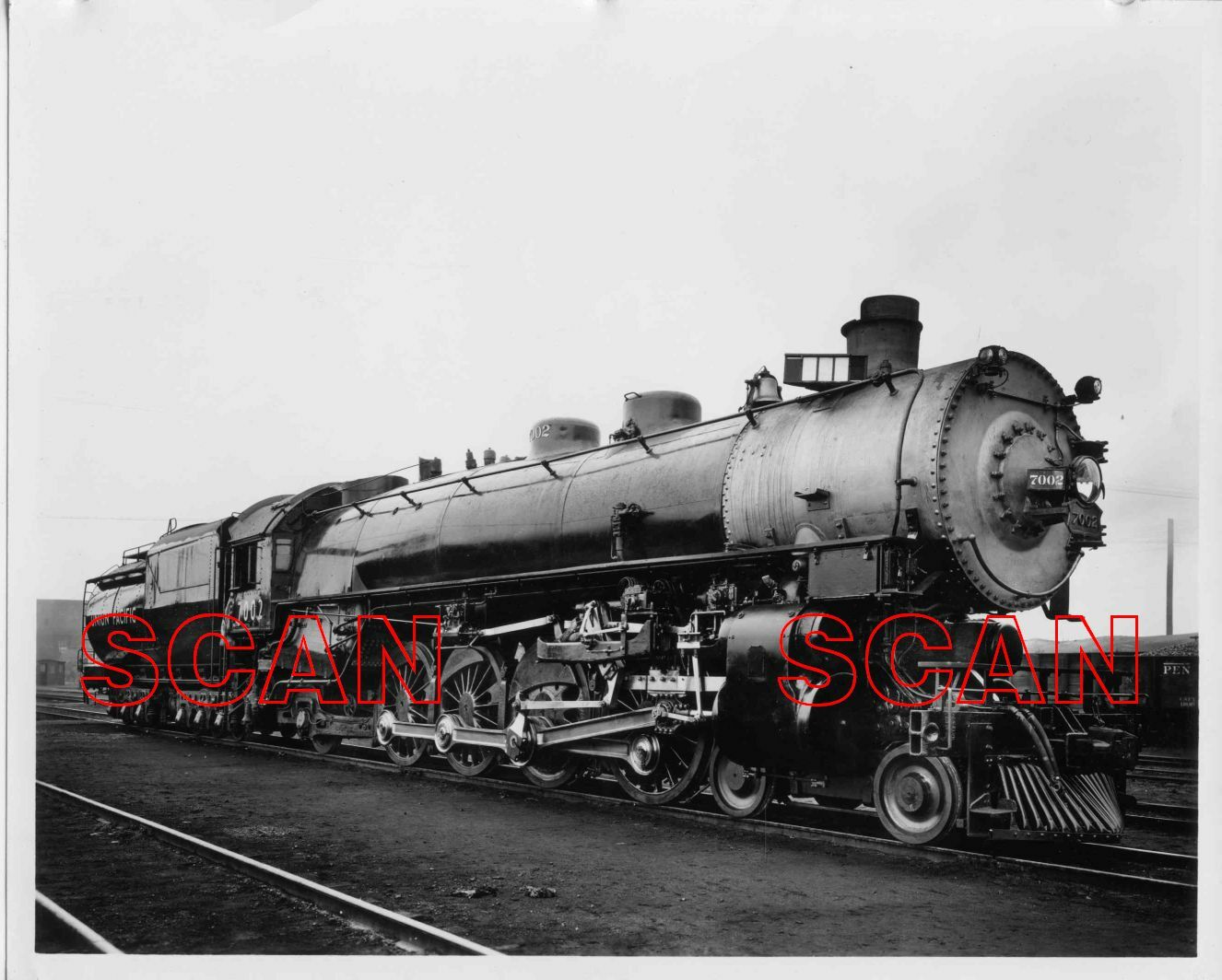 OFF537 RP 1930s/40s UNION PACIFIC RR 4-8-2 LOCOMOTIVE #7002 OFF537 RP 1930s/40s UNION PACIFIC RR 4-8-2 LOCOMOTIVE #7002