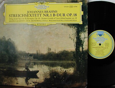 Amadeus Quartet/Brahms String Sextet in B Flat Major DG Stereo