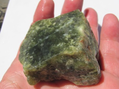  Fantastic Massive RARE Pc. Green DIOPSIDE 867 cts.