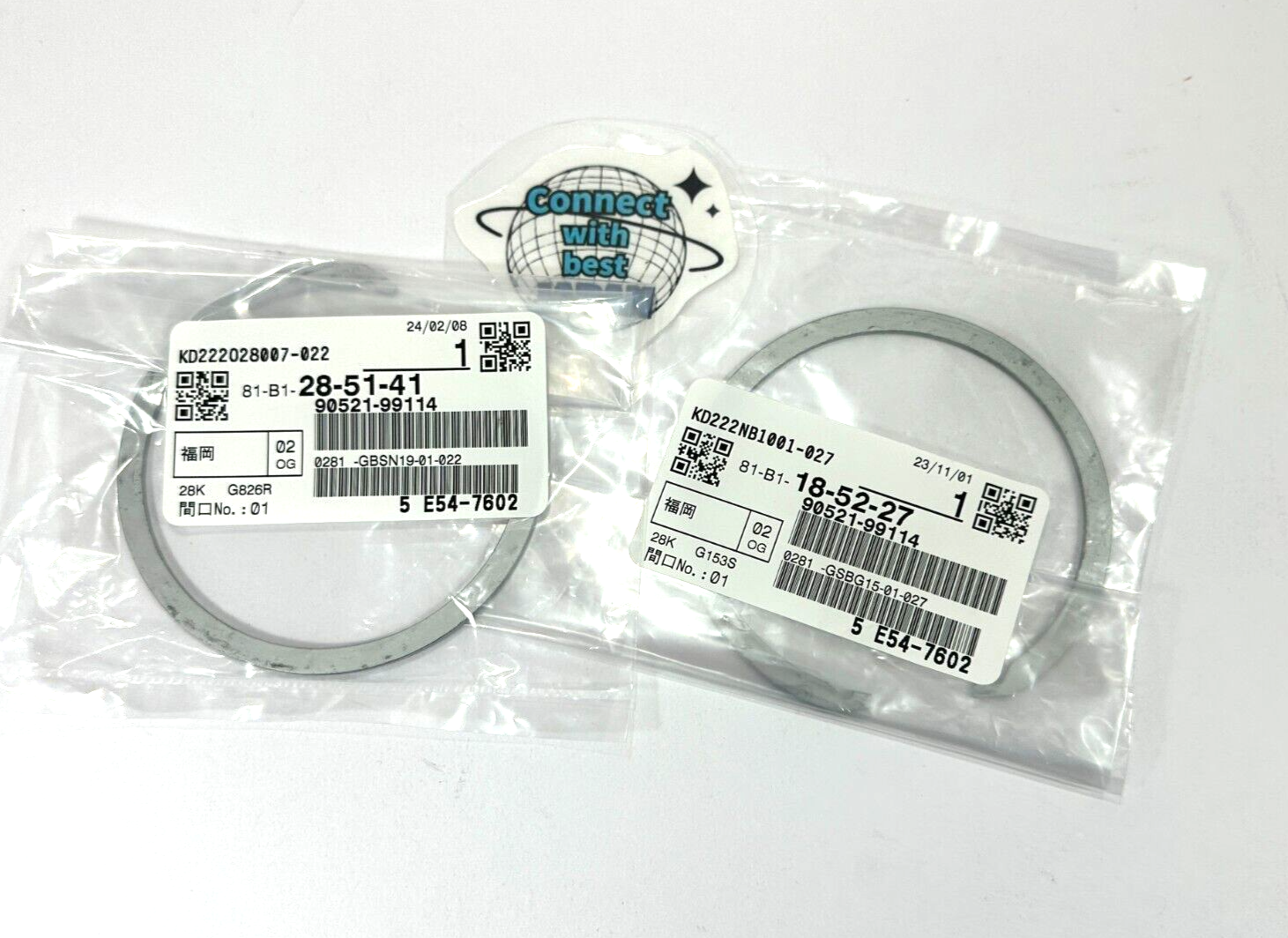 TOYOTA Genuine Wheel Bearing Snap Ring Left Right Front