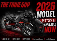 2026 Can-Am Spyder F3-S Trike Monolith Black - In Stock & Available Now