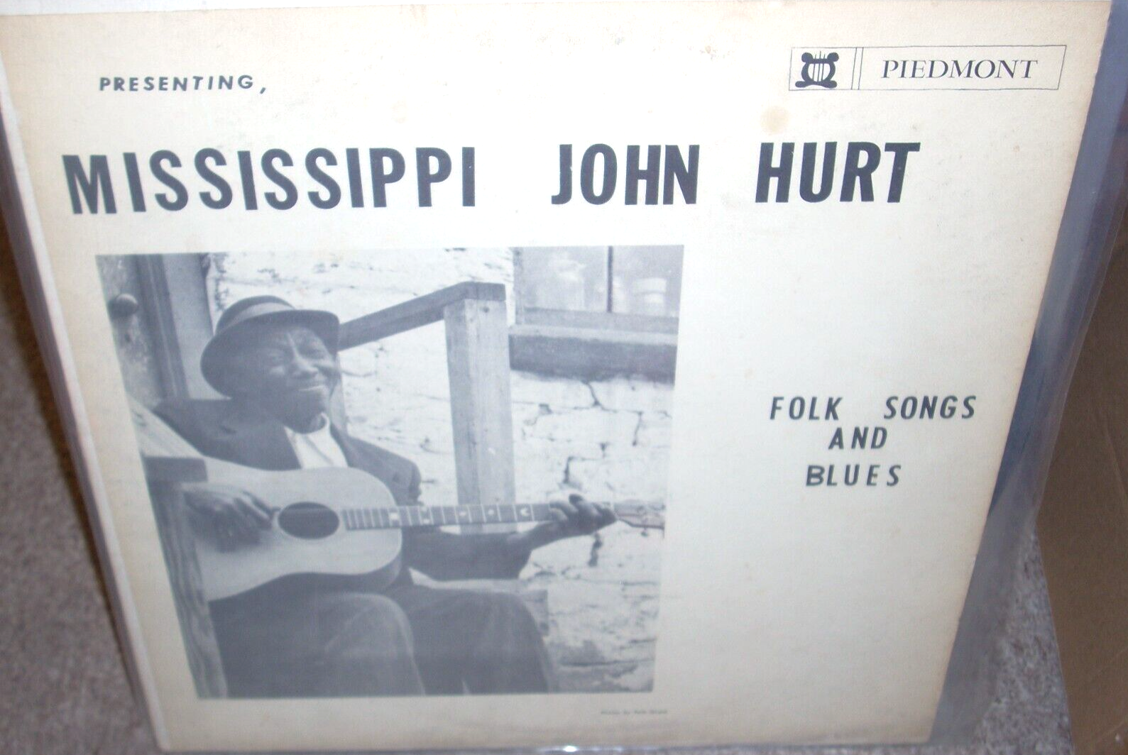 MISSISSIPPI JOHN HURT folk songs and blues ( blues