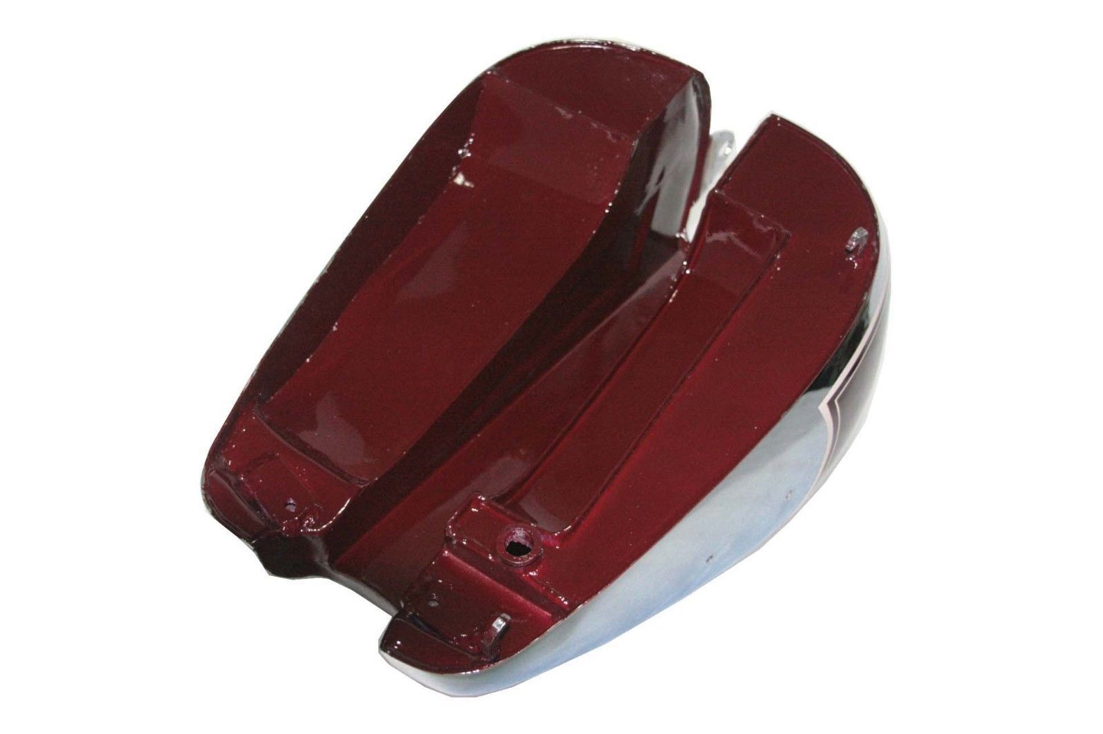Fuel Petrol Tank Maroon & Chrome Star Twin Golden Flash BSA A7 Plunger 500 