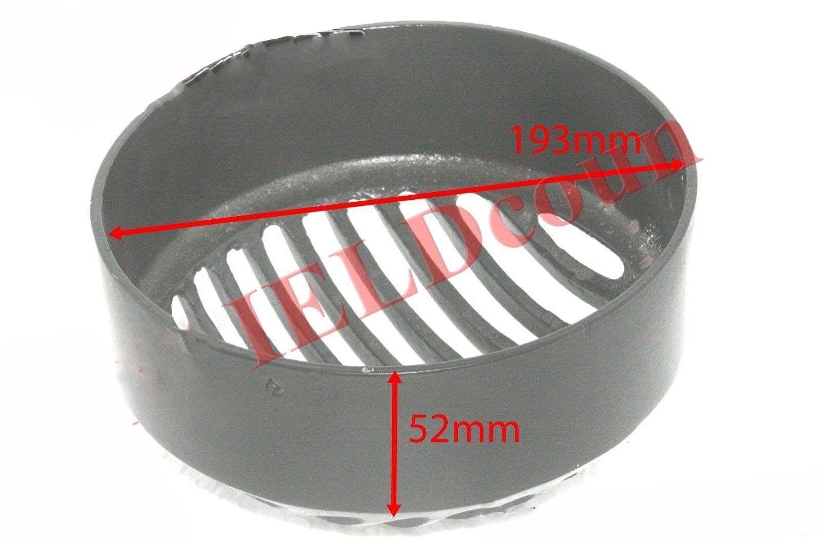 7'' Headlight Headlamp Bezel Grill Cover Black Aluminium 7" Headlamp
