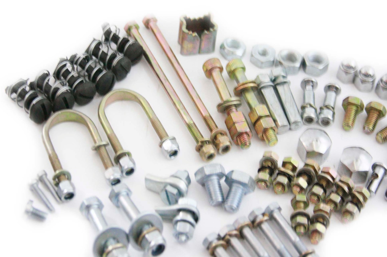 Complete Body Chassis Nut Bolts Washer Fixing Kit For Luna TFR Moped  