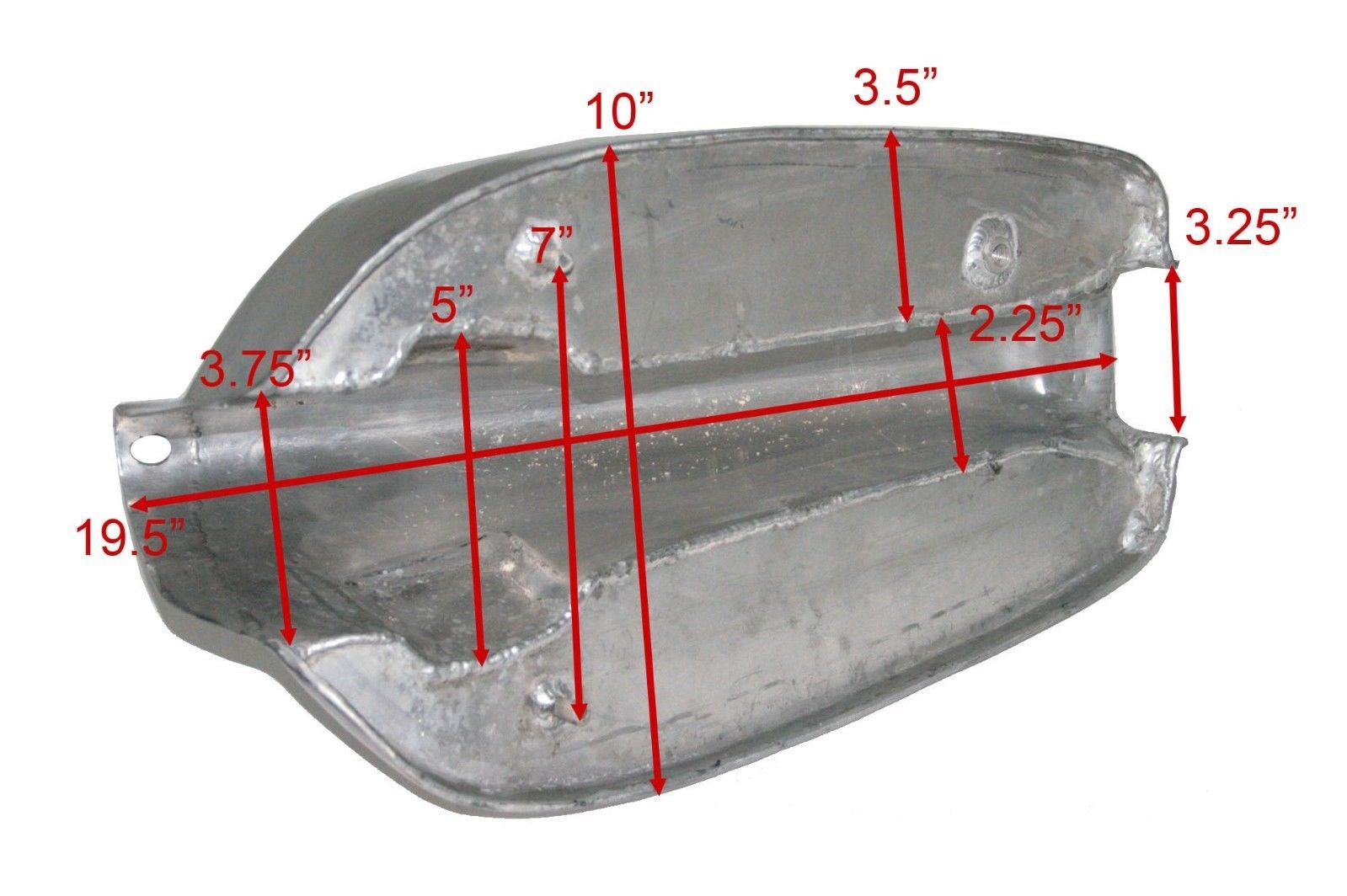 New Aluminium Alloy Petrol Fuel Gas Tank Bultaco Matador SD With Filler Cap 