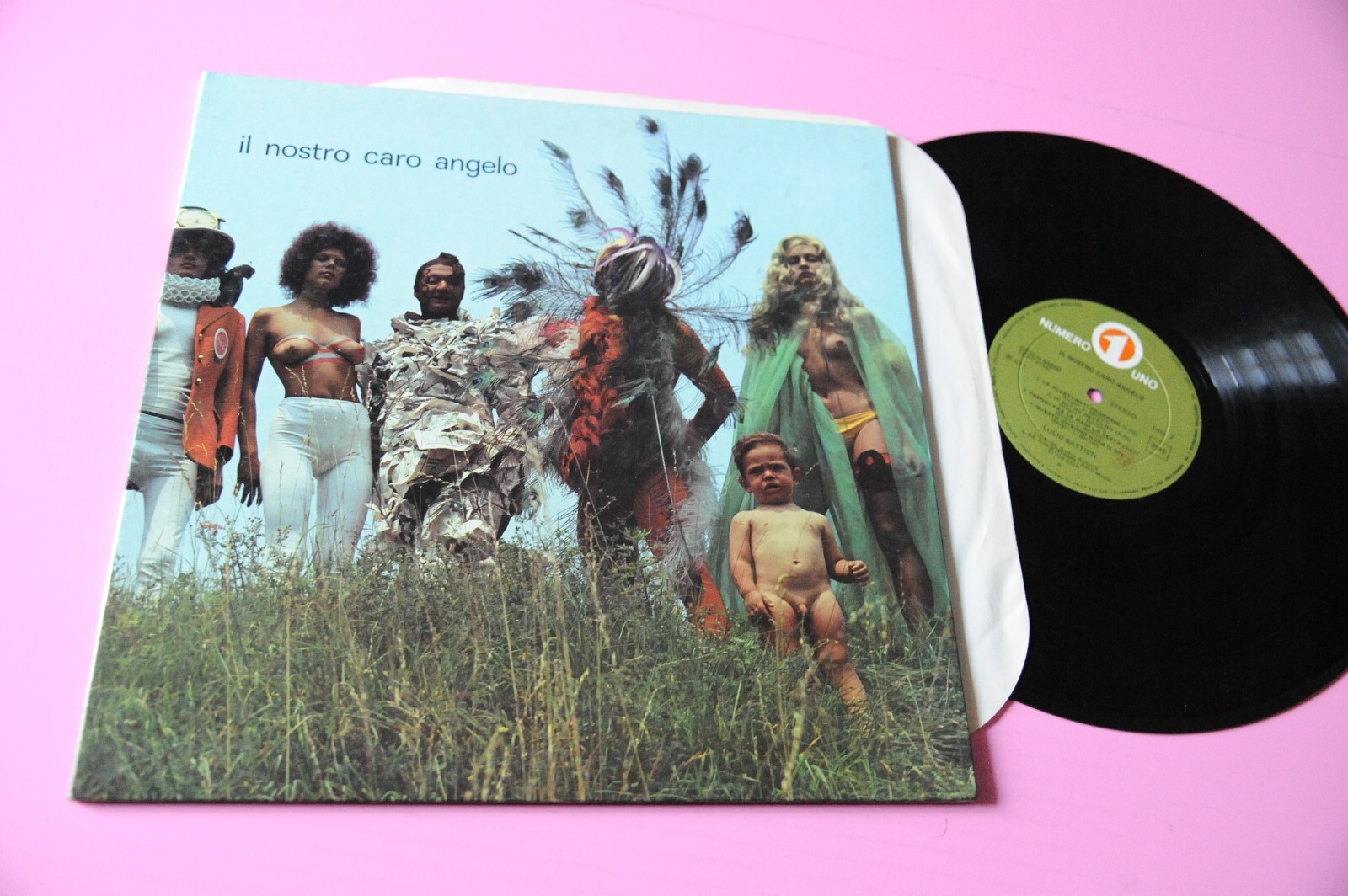 LUCIO BATTISTI LP IL NOSTRO CARO ANGELO ORIG 1973 EX