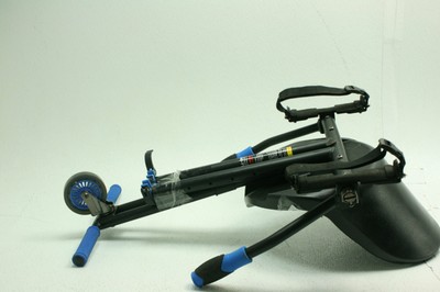 Neon HoverKart Black Blue Hoverboard Accessory 3 Wheel Fully Adjustable 400021