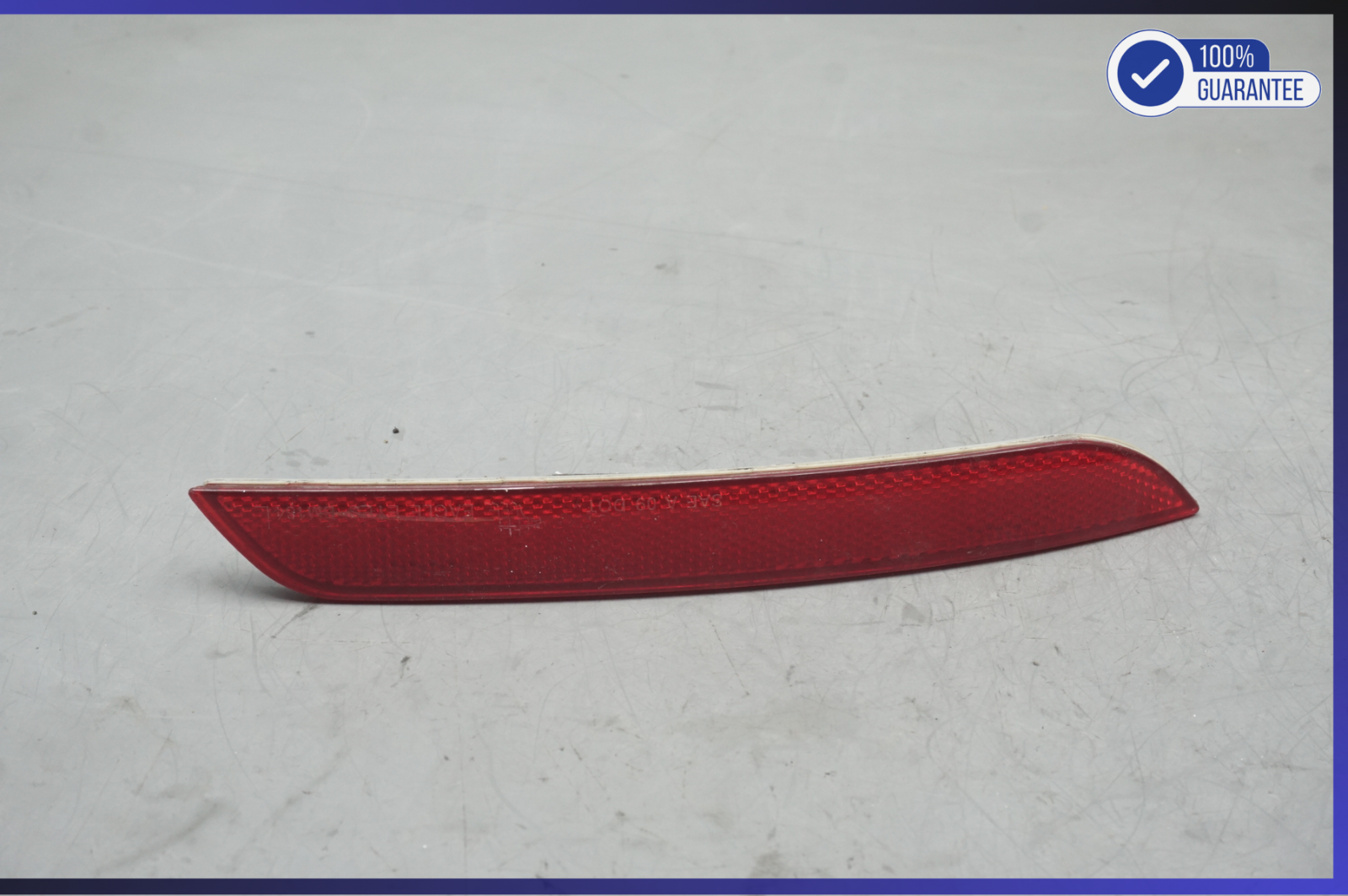 BMW 528i 535i 550i 2011 Rear Bumper Reflector Trim LH Driver Side for
