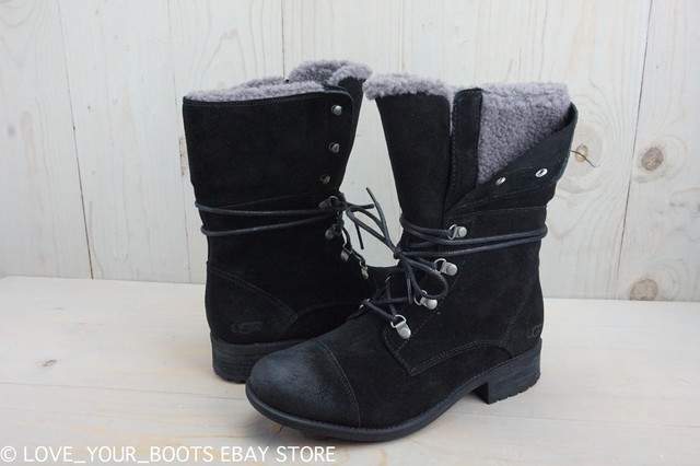 black suede ugg style boots black suede ugg style boots