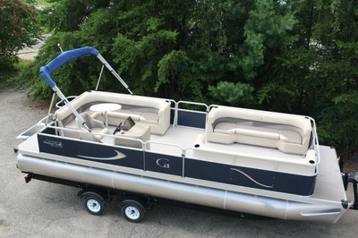 Factory direct pontoon boats-New 24 ft Grand Island Cruise