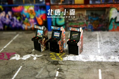 3D PRINT 1/64 Arcade vending machine model fit 1:64 Mini Sand Scene Display